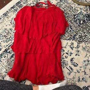 zara tiered dress